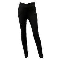 Riding Culture Damen Motorrad-Leggings schwarz, XL