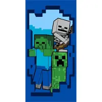 Jerry Fabrics Minecraft Badetuch 70 x 140 cm