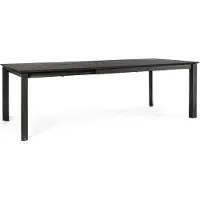 Bizzotto Konnor Ausziehtisch 160(240)x100cm Aluminium