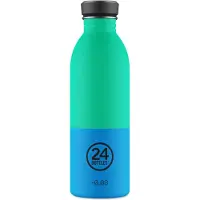 24Bottles - Urban Bottle - Wave - Blå, Grøn - 500 ml