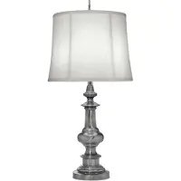 Elstead Lighting Elstead Washington Tischleuchte E27 Antikes Nickel