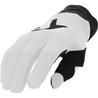 Acerbis MX Linear 2.0 Weiß Schwarz Motocross Handschuhe Größe XL