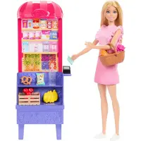 Barbie & Teresa Recipe for Friendship Spielset mit Puppe Markt