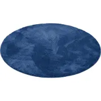 Pergamon Luxus Super Soft Hochflor Teppich Silky Rund