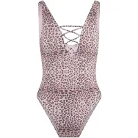Lingadore Badeanzüge Pink Leopard | Grösse: 38 | Farbe: Pink/Print