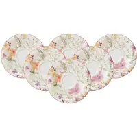 Villeroy & Boch Untertasse "Teeuntertassen Mariefleur Tea ø 16,7 cm 6er Set bunt"