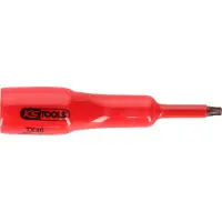 Ks Tools 1/2" Bit-Stecknuss mit Schutzisolierung, TORX, Länge 100 mm, T60