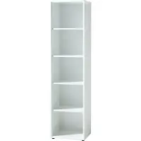 Germania -Werke Aktenregal »Monteria« 5 OH weiß, 50x196x37 cm