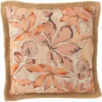 J-Line Kissen Garten Polyester Beige