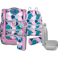 MCNEILL Schulranzen Ergo Compacto Schoolbag Set 5-teilig Barba rosa