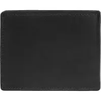 Mano Sutura Scheintasche M. Klappe M19014 Schwarz, Rindleder