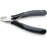 Knipex Elektronik-Seitenschneider mit eingesetzter Hartmetallschneide ESD