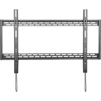 Equip 60"-100" Curved-TV-Wandhalter, 152,4 cm (60"), 2,54 m (100"), 200 x 200 mm, 900 x 600 mm, Stahl, Schwarz