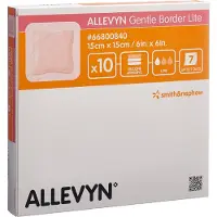 Smith&Nephew Allevyn Gentle Border Lite 15x15 cm Scha 10 St
