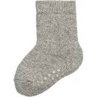 Sterntaler ABS Socken Wolle uni in grau mel. | Gr.: 18