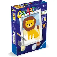 Ravensburger CreArt - Malen nach Zahlen - Wild Lion