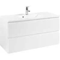 Held MÖBEL Waschplatz »Cardiff«, B x T x H: 100 x 47 x 56 cm, weiß - weiss