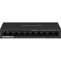 Mercusys MS110P, Managed, Fast Ethernet (10/100), Vollduplex, Power over Ethernet (PoE), Wandmontage