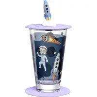 Leonardo Kindertrinkglas Avventura 300 ml, 3 Stück, Weltall