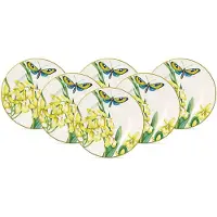 Villeroy & Boch Brotteller "Brotteller Amazonia Anmut ø 16 cm 6er Set bunt"
