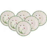 Villeroy & Boch Frühstücksteller "Frühstücksteller Colourful Spring ø 21,5 cm 6er Set bunt"