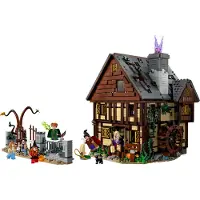 LEGO Ideas Hocus Pocus: Das Hexenhaus der Sanderson-Schwestern Set, Bausatz zum Sammeln für Erwachsene mit Haus, 6 Minifiguren und Zubehör, Halloween-Geschenk für Frauen und Männer 21341