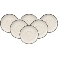 Villeroy & Boch Untertasse "Mokka- / Espressountertassen Design Naif ø 12 cm 6er Set bunt"