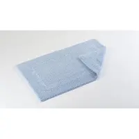 Abyss & Habidecor Badematte Reversible Powder Blue-60 x 60 cm