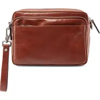 PICARD Leder Umhängetasche Buddy Clutch and Crossbody Cognac braun