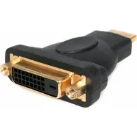 StarTech.com .com HDMI auf DVI-D Kabeladapter - DVI-D (25 pin) zu HDMI (19 pin) Stecker/Buchse, HDMI, DVI-D, Schwarz