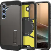 Spigen Samsung Galaxy S25 Plus Hülle - Kunststoff - - Backcover/Hard Case - Grau