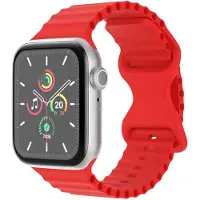 IMoshion Athletic Silikonarmband für Apple Watch | 44/45/46/49 mm - Rot
