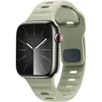 IMoshion Active Sport Silikonarmband für Apple Watch | 44/45/46/49 mm - Pacific Green