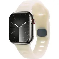 IMoshion Active Sport Silikonarmband für Apple Watch | 44/45/46/49 mm - Glow in the Dark
