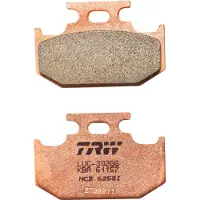 TRW Bremsbeläge Sintermetall Offroad MCB625SI 62x40,7x9,5mm Unisexneutral100 - Motorradteile - Bremsen