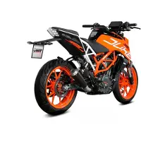 MIVV X-M1 Auspuffsystem mit EG-BE S/O BL - 125/390DUKE 21-23