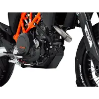 Zieger Motorschutz Alu schwarz für KTM SMC /R 690 Unisexneutral400 - Motorradteile - Anbauteile