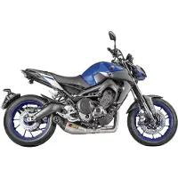 Akrapovic Racing-Line Auspuffsystem mit EG-BE K/A 3-1 TI - MT-09/TRACER/XSR 14-20