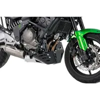 Hepco & becker Motorschutzplatte Alu VERSYS 650 07-14 SCHWARZ Aluminium