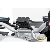 SW-Motech QUICK-LOCK Navi-Halter an Lenker für BMW/Triumph Unisexanthrazit580 - Motorradzubehör - Kommunikation & Navigation