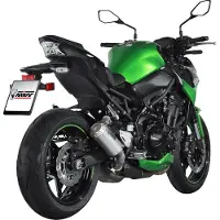 MIVV MK3 Auspuff K.052.LM3X silber für Kawasaki Z 900 2020 Euro4 Unisexohne Farbe072 - Motorradteile - Motorrad Auspuff