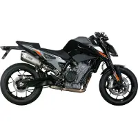 MIVV Delta Race Auspuff silber KT.020.LDRX für KTM Duke 790 Unisexanthrazit160 - Motorradteile - Motorrad Auspuff