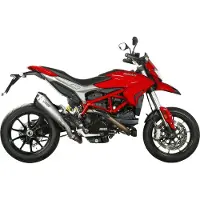 MIVV Delta Race Auspuff D.043.KDRX silber für Hypermotard 939 Unisexanthrazit281 - Motorradteile - Motorrad Auspuff