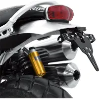 Zieger Pro Kennzeichenhalter TR SCRAMBLER 1200XC 18-21 Aluminium