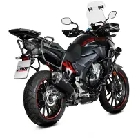 MIVV Delta Race Honda Cb 500 X 2021-24 H.084.ldrb Homologierter Slip On Schalldämpfer
