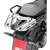 Givi Platten-Kit M8 Monokey, Aluminium M8 AUS ALUMINIUM SILBERN silber