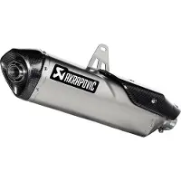 Akrapovic Auspuff Slip-On Titan für Triumph Tiger 850/900 Unisexohne Farbe165 - Motorradteile - Motorrad Auspuff