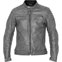 John Doe Storm Lederjacke grau M HerrengrauM - Motorradbekleidung - Motorradjacken