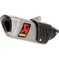 Akrapovic Line Titanium Mt-10/fz-10 16-18 Ref:s-y10so15-hapt Nicht Homologierter Slip-on-schalldämpfer