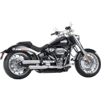 Falcon Double Groove Auspuffanlage SOFTAIL 21- VA